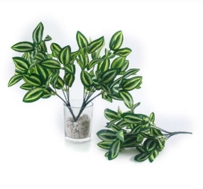 7 Head Shaded Green Tea Leaves Bush
