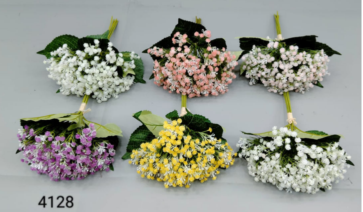 7 Head Baby Breath Bouquet Bunch