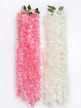 5 Head Long Big Bell Lily Hanging Creeper