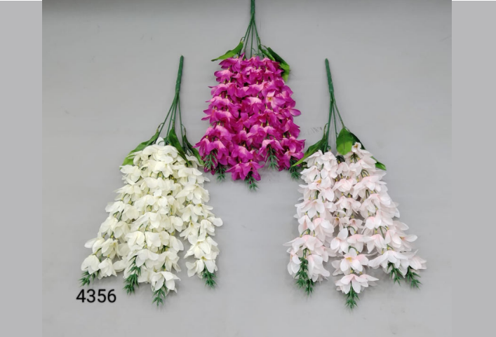 5 Head Chinese Rose Bunch