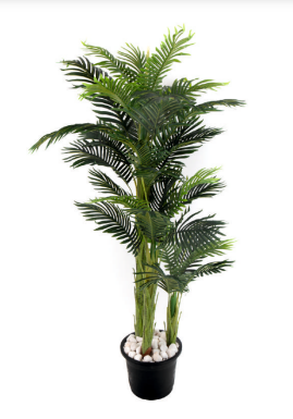 3 Head 30 Palm Leaves Plant