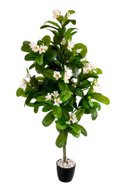 Real Touch Frangipani Plant (Without Pot)