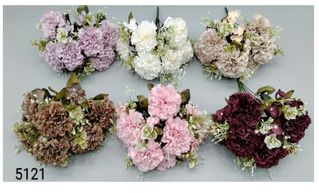 13 Head Jumbo Carnation Filler Bunch