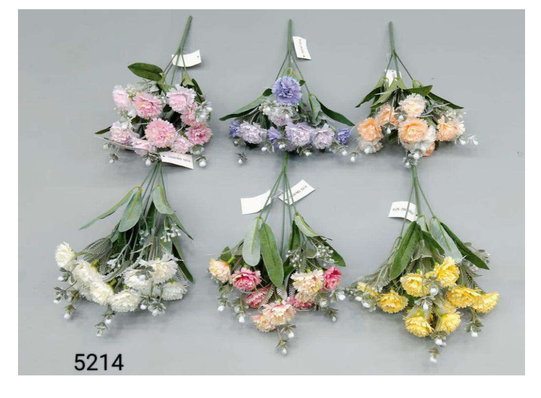5 Head Baby Aster Mum Bunch