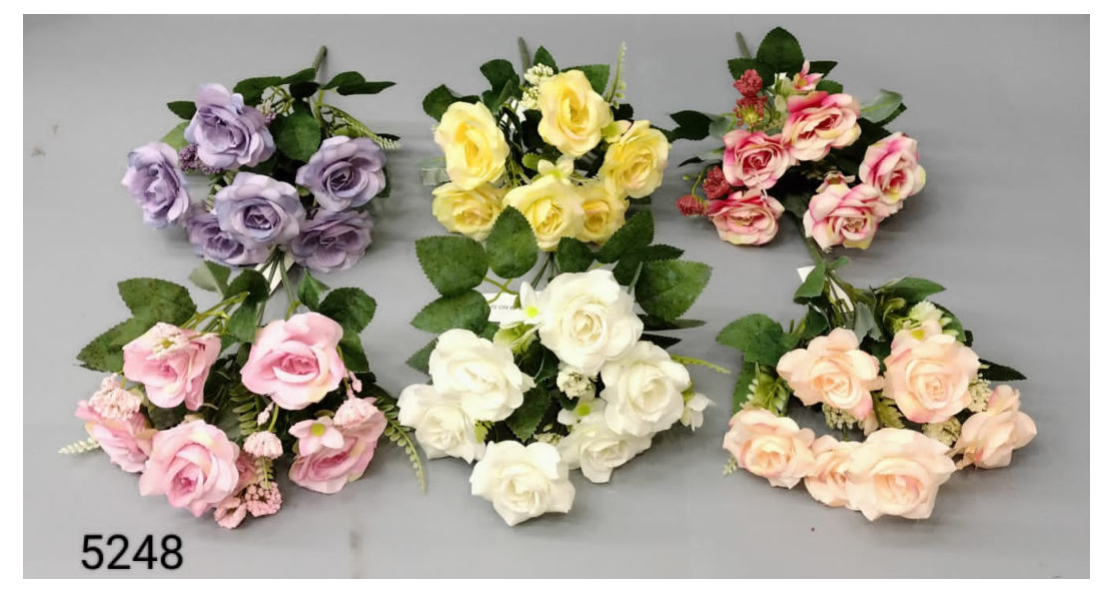 6 Head Big Australian Rose Filler Bunch