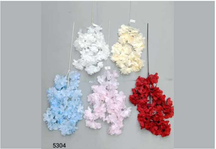 New 5 Petal Cherry Blossom Stick