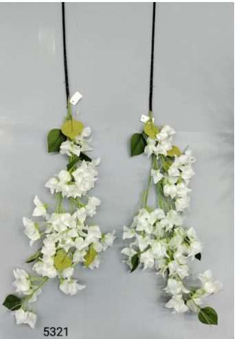 White Bougainvillea Branch Stick.