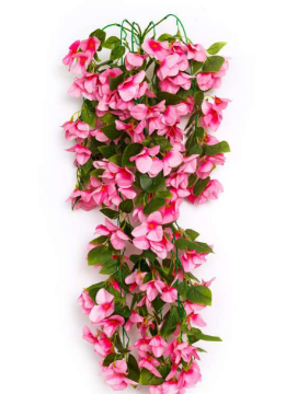 Light Pink Natural Touch Bougainvillea Hanging Creeper