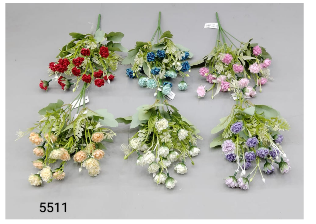 5 Head Tiny 15 Baby Carnation Bunch