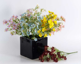 5 Head Tiny Flower Plastic Bunch