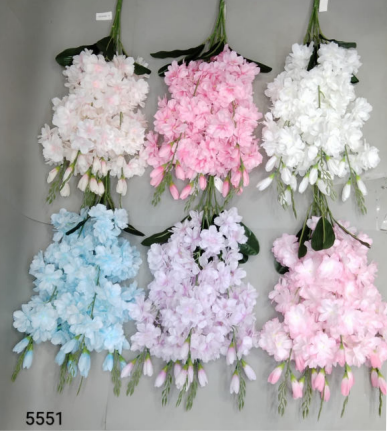 5 Head Japanese Blossom Bunch