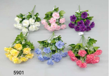 10 Head Baby Carnation Tube Filler Bunch