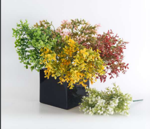Soft Touch 5 Head Oval Leaves Grass Bush