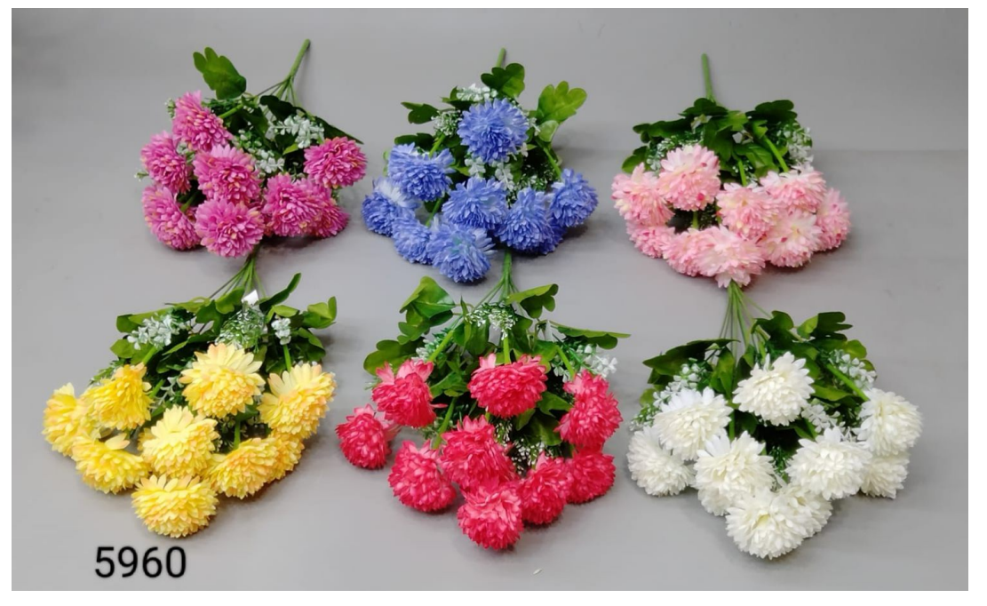 10 Head Tube Aster Mum Filler Bunch