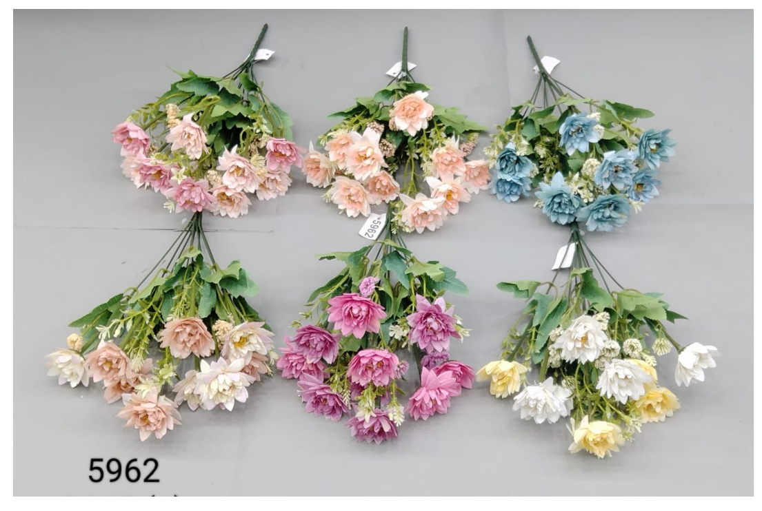 10 Head Winter Tube Dahlia Bunch