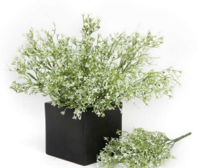 Plastic Moti White Bunch