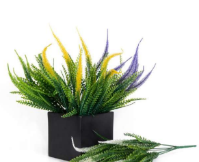 7 Head Plastic Bunch With Makkai Flower