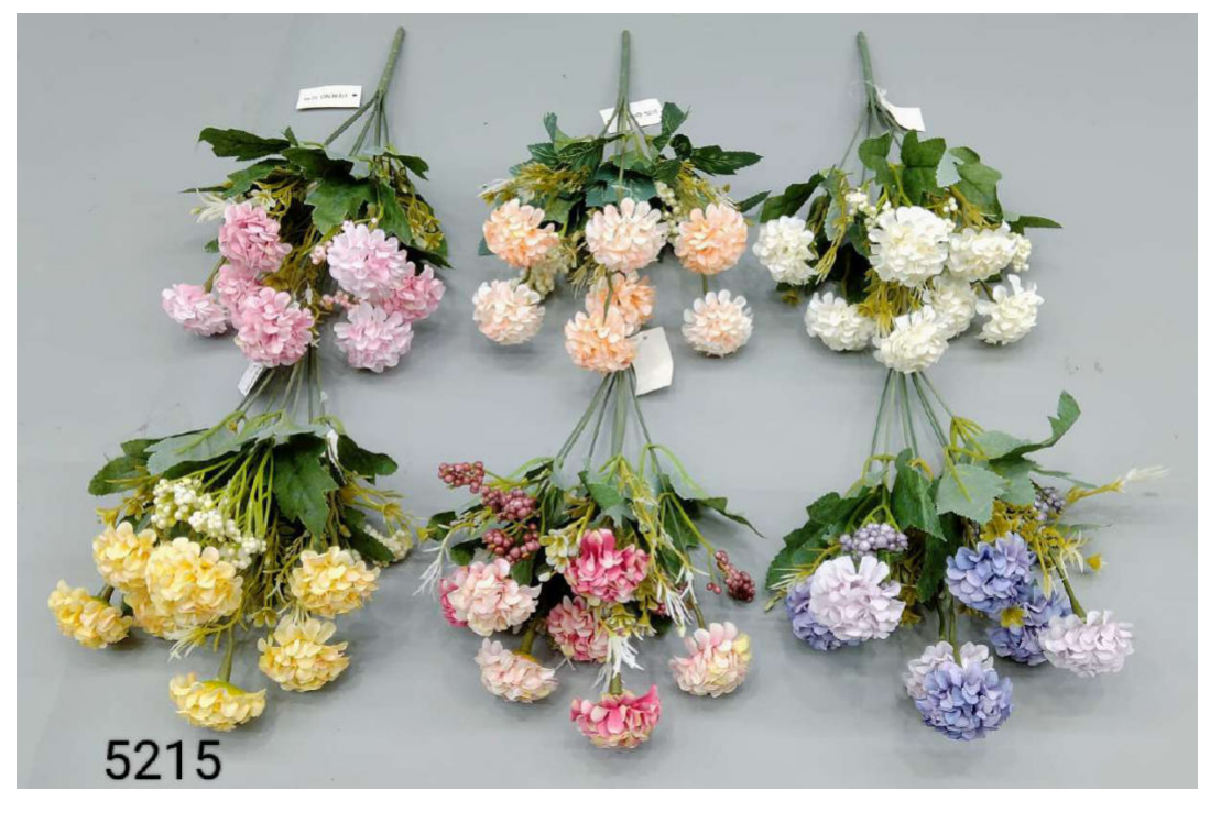 7 Head Curling Mum Bunch