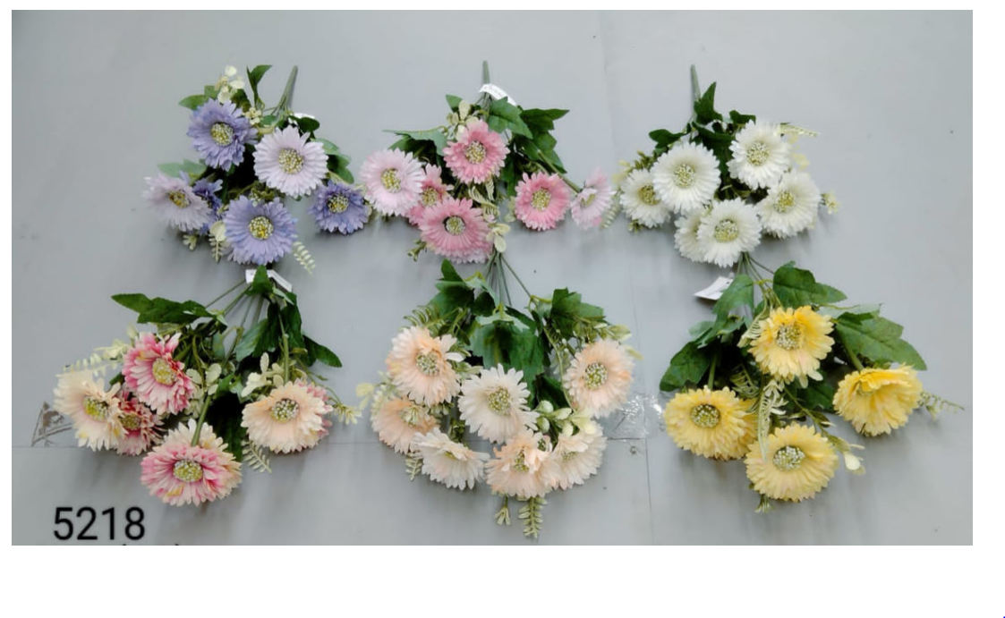 7 Head Gerberra Daisy Bunch