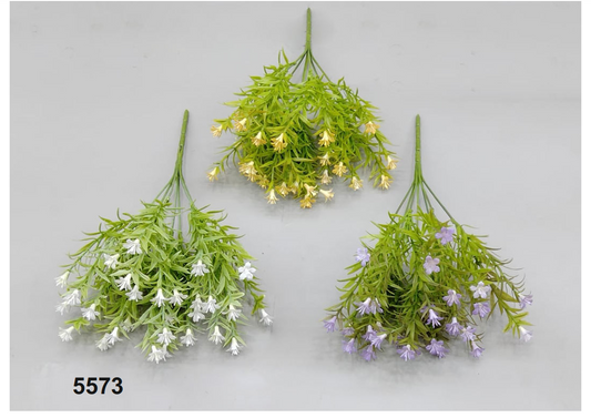 7 Head Plastic Lily Bunch