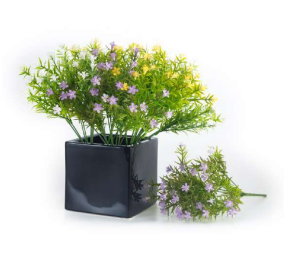 7 Head Plastic Lily Bunch